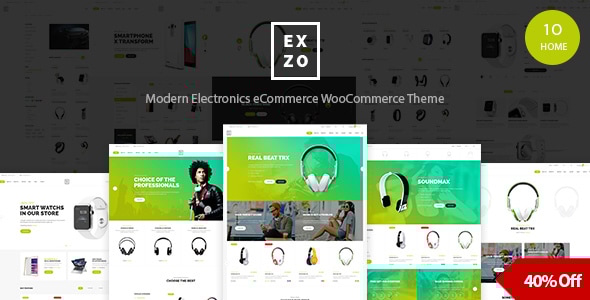 Exzo v1.2.4 - Electronics eCommerce WordPress Woocommerce Theme