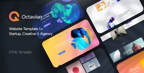 Octavian v1.0 - Multipurpose Creative HTML5 Template