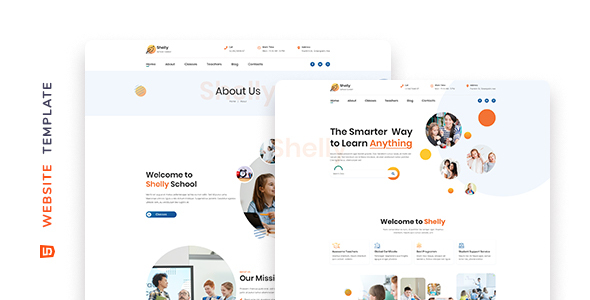 Shelly v1.0 - School Website Template