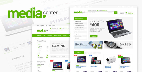 MediaCenter v2.7.13 - Electronics Store WooCommerce Theme