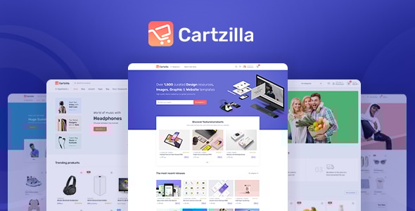 Cartzilla v1.0.10 - Digital Marketplace & Grocery Store WordPress Theme