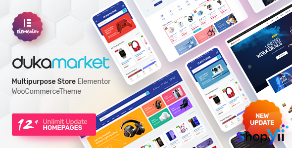 DukaMarket v1.0.9 - Multipurpose WordPress Theme