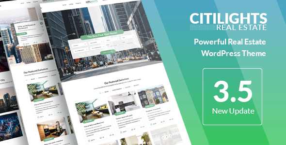 CitiLights v3.5.8 - Real Estate WordPress Theme