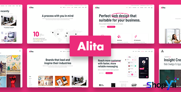 Alita 1.0.1 - Web Studio WordPress Theme