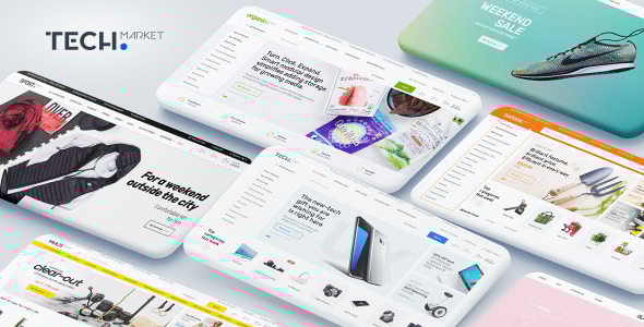 Techmarket v1.4.4 - Multi-demo & Electronics Store Theme