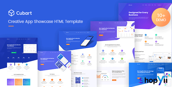 Cubart - Saas &Startup HTML Template