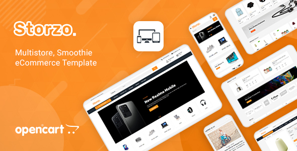Storzo v2.0.0 - Multipurpose E-commerce Opencart 3 Theme