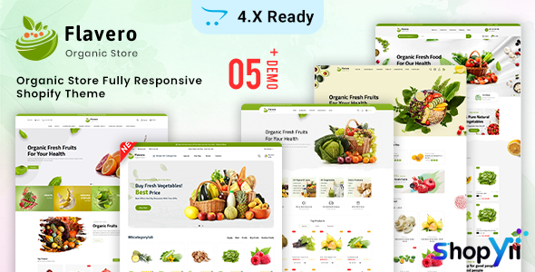 Flavero v2.0.7 - Organic Food OpenCart Store