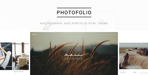 Photofolio v1.0 - Photography & Portfolio HTML Template