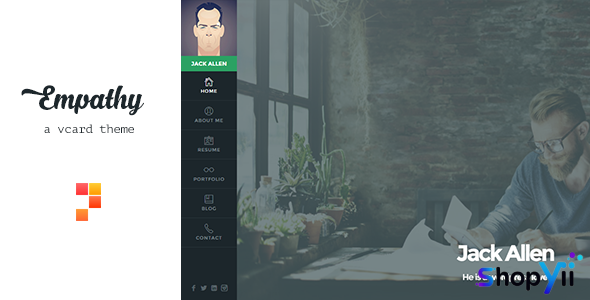 Empathy v1.4.8 - A vCard WordPress Theme