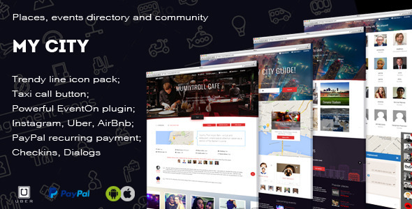 MyCity v7.9.7 - Geolocation directory and events guide