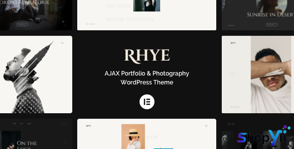 Rhye v2.5.2 – AJAX Portfolio WordPress Theme