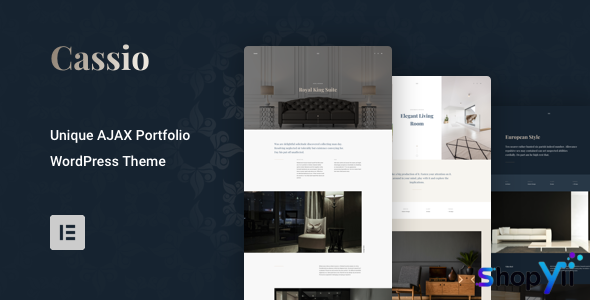 Cassio v2.6.1 - AJAX Portfolio WordPress Theme