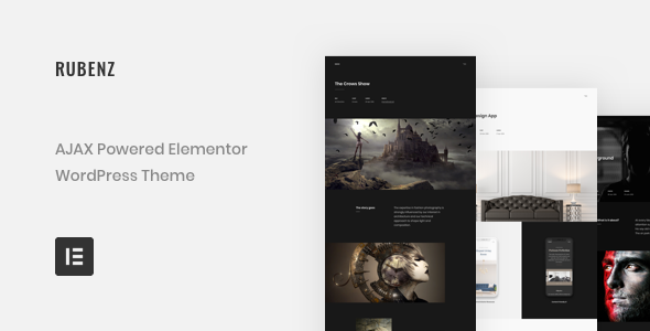 Rubenz v1.9.1 – Creative Portfolio AJAX WordPress Theme