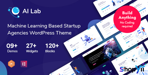 AI Lab v5.0.1 - Machine Learning WordPress Theme