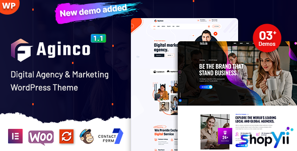 Aginco v1.3.1 - Digital Agency