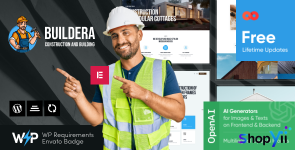 Buildera v1.0 - Construction & Building WordPress Theme