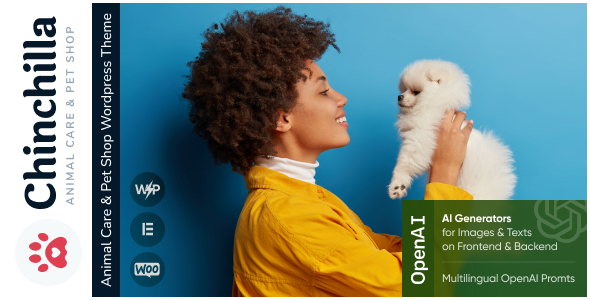 Chinchilla v2.0 - Animal Care & Pet Shop WordPress Theme