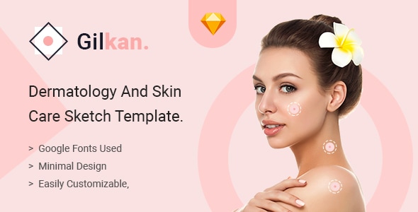 Gilkan v1.0 - Dermatology and Skin Care Sketch Template