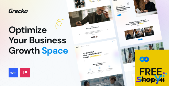 Grecko v5.0 - Multipurpose Business WordPress Theme with Clean Design
