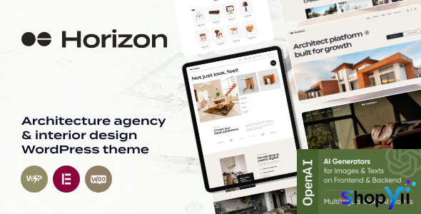 Horizon v1.1 - Interior Design WordPress Theme