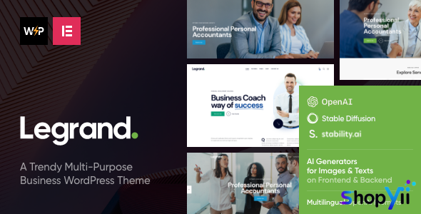 LeGrand v1.2.5 - A Modern Multi-Purpose Business Theme
