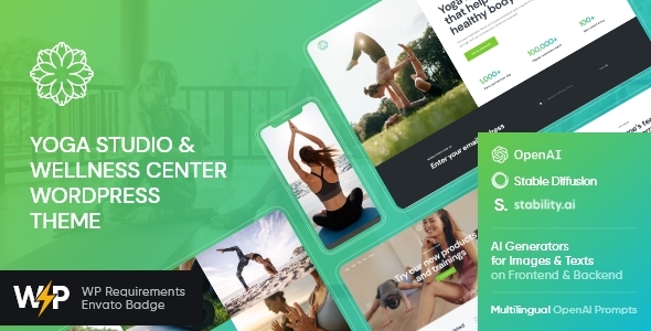Mandala v1.2.6 - Yoga Studio and Wellness Center