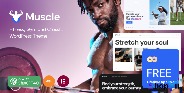 Muscle v1.0 - Sports Center & Solarium WordPress Theme