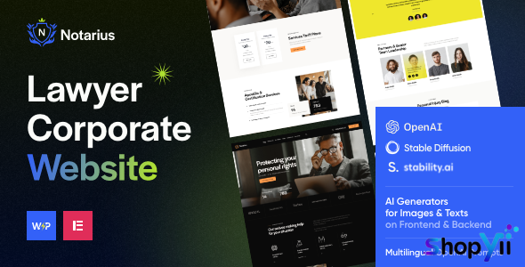 Notarius v1.0.0 - Legal Advisor & Law Services WordPress Theme