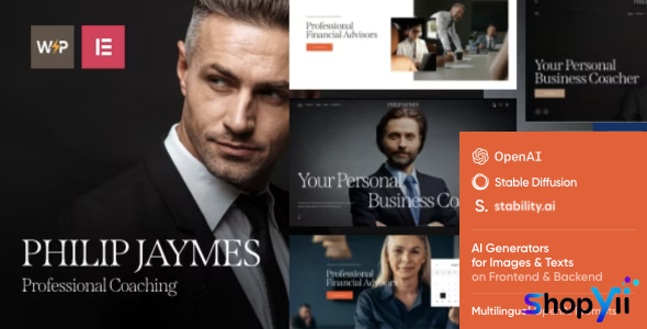 PJ v3.0 - Life & Business Coaching WordPress Theme