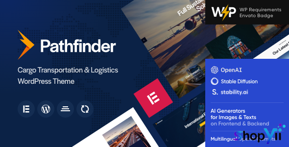 Pathfinder v1.0 - Cargo Transportation & Logistics WordPress Theme