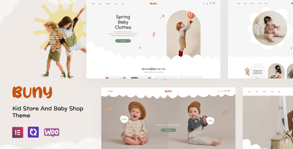 Buny v1.0.5 – Kids Store and Baby Shop WordPress Theme