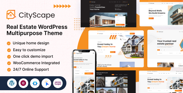 CityScape v1.0.0 – Real Estate WordPress Theme