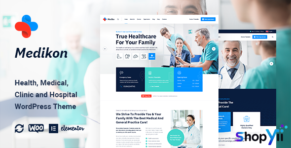 Medikon v1.0.0 - Health & Medical WordPress Theme