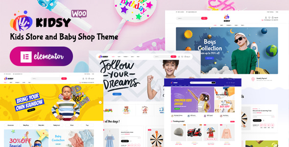 Kidsy v1.0.0 - Kids Store and Baby Shop WooCommerce Theme