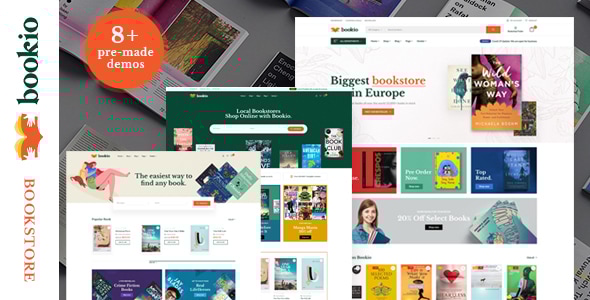 Bookio v1.0.3 – Book Store WooCommerce WordPress Theme