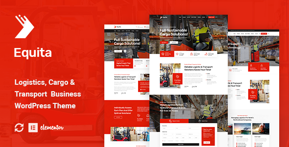 Equita v1.0.0 - Logistics Cargo WordPress Theme