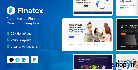 Finatex - React NextJs Finance Consulting Template