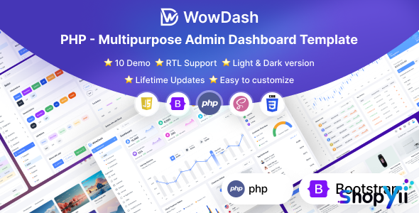 WowDash - PHP - Multipurpose Admin Dashboard Template