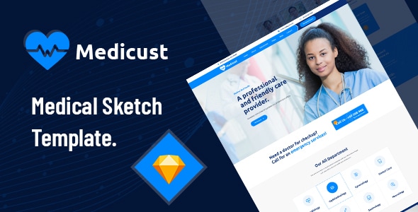 Medicust v1.0 - Health and Medical Sketch Template