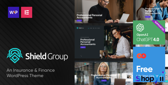 ShieldGroup v1.1.6 - An Insurance & Finance WordPress Theme