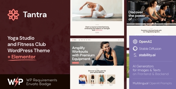 Tantra v1.0.4 - A Yoga Studio and Fitness Club Theme