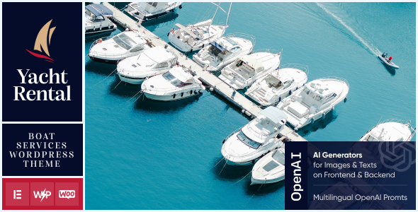 Yacht and Boat Rental Service v1.2.3 - WordPress Theme