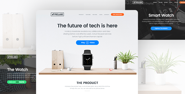 Proland v1.7.9 - WordPress Product Landing Page Theme