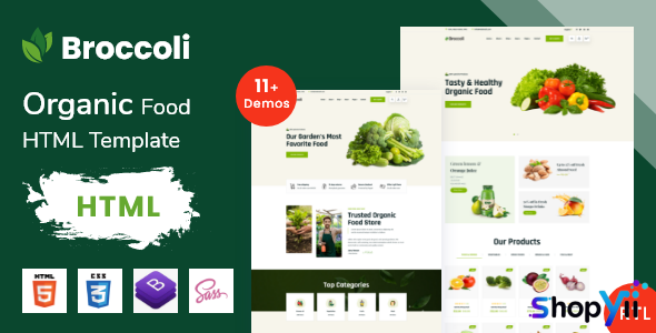 Broccoli v1.0 - Organic Food HTML Template