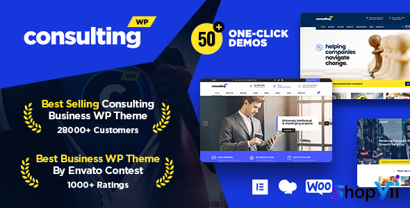 Consulting v6.1.5 - Business, Finance WordPress Theme