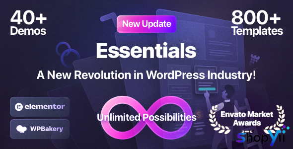 Essentials v2.0.2 - Multipurpose WordPress Theme