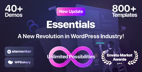 Essentials v1.1.5 - Multipurpose WordPress Theme