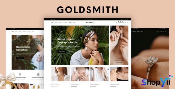 GoldSmith v1.2.7 - Jewelry Store WooCommerce Elementor Theme