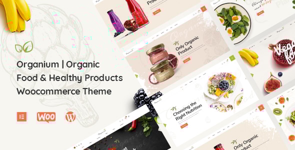Organium v1.0 - Organic Food Products WordPress Theme
